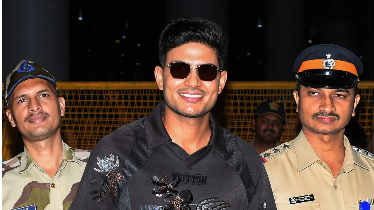 Indian cricketer Shubman Gill image