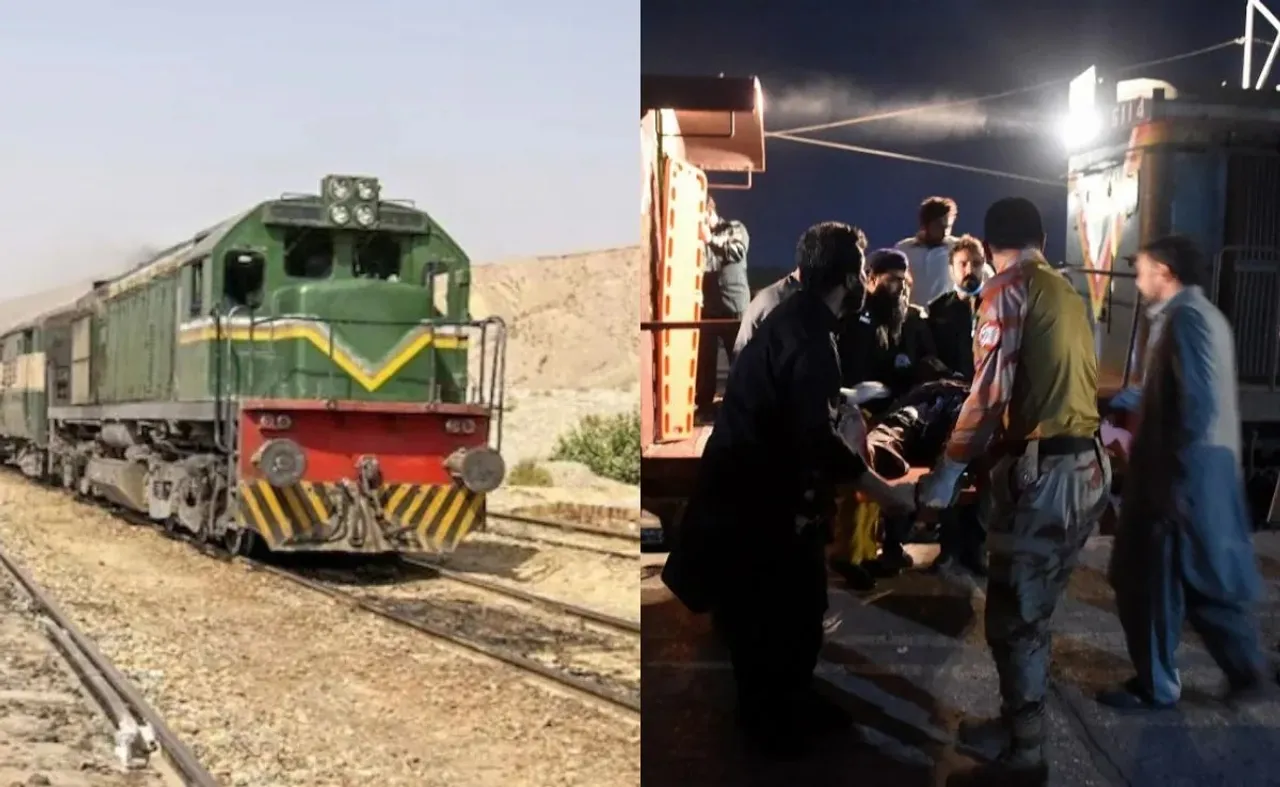Pakistan train hijack