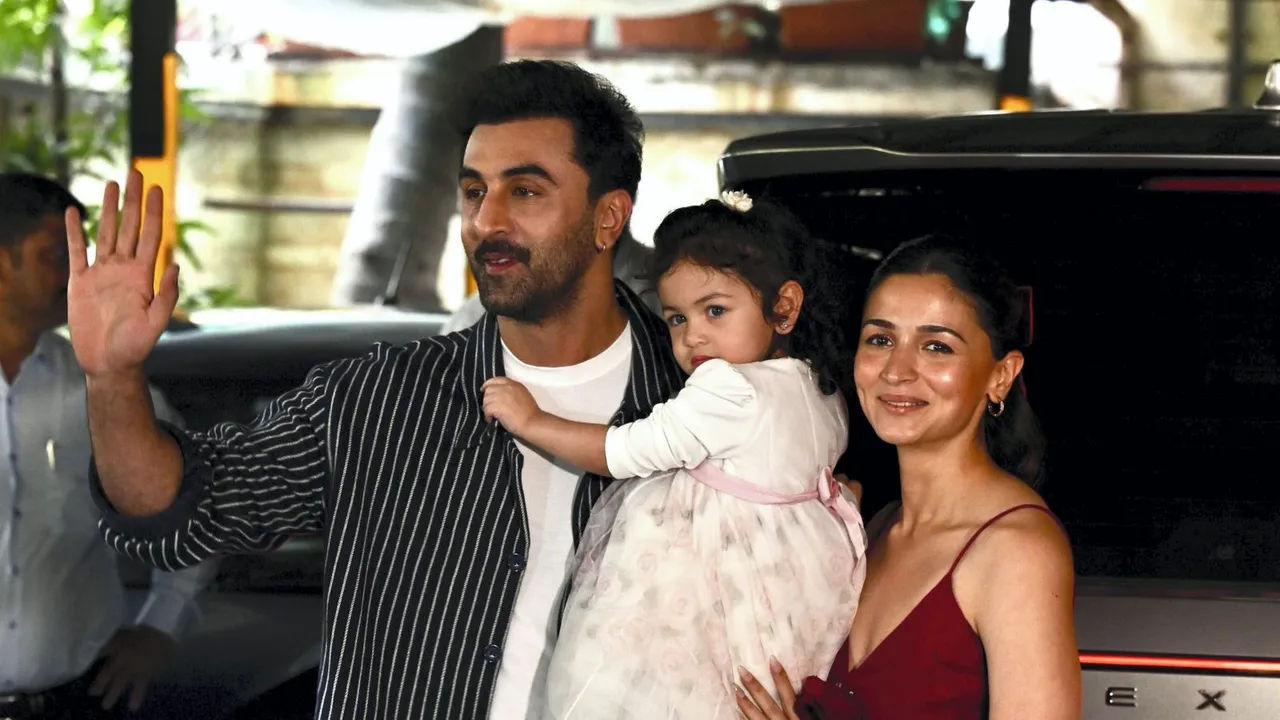 Ranbir Kapoor Alia Bhatt Raha Kapoor