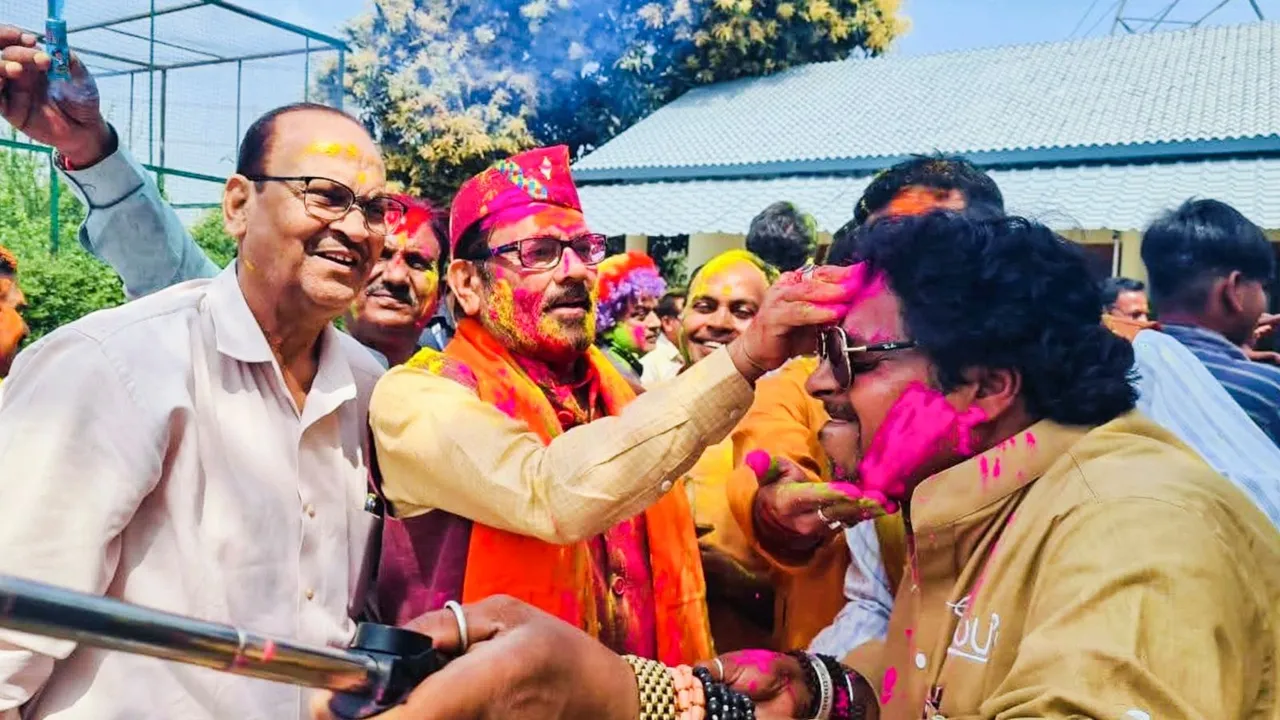 Holi celebrations image