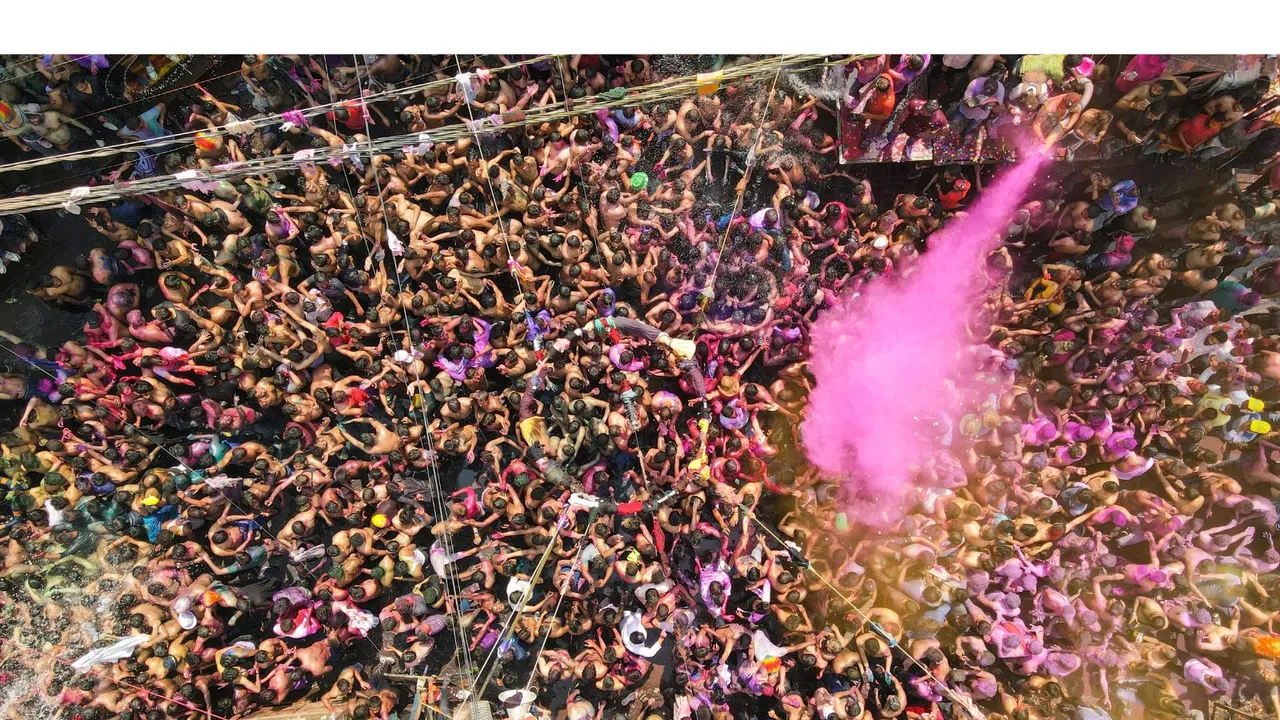 Holi Celebrations in Prayagraj