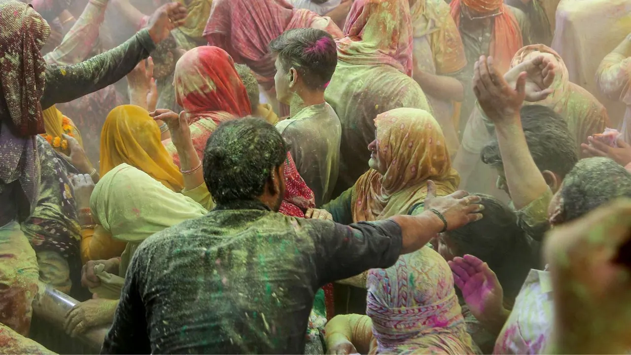 Holi Celebrations in Mathura Holi Vrindavan Holi