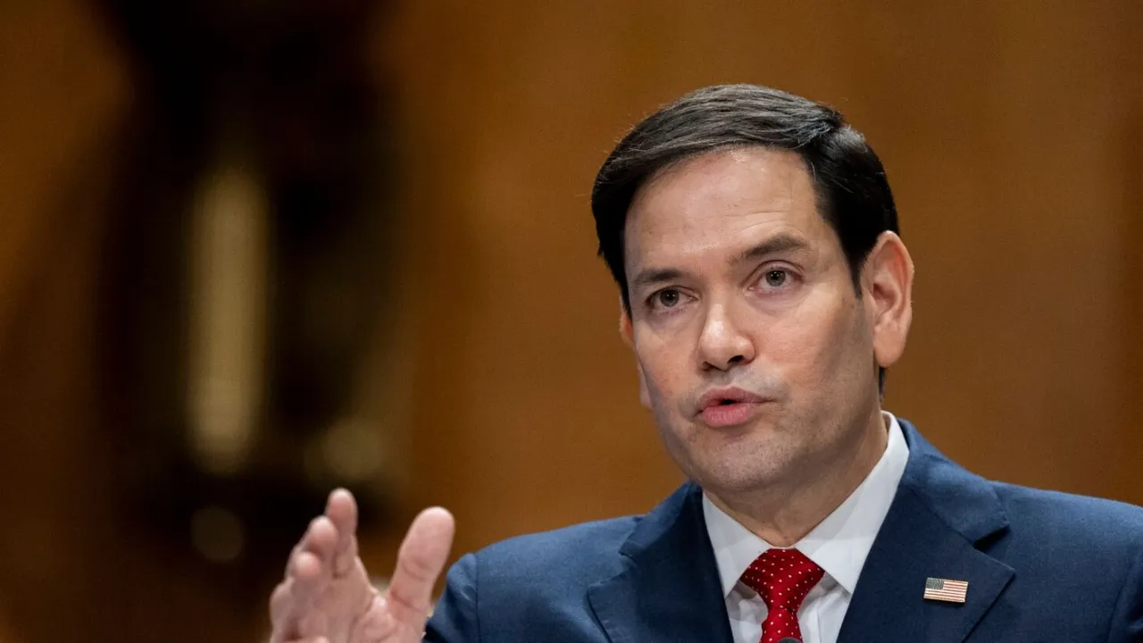 US Secretary of State Marco Rubio