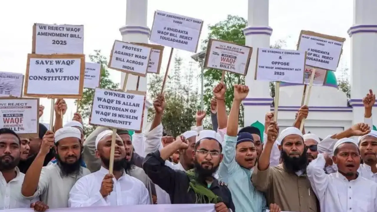 Manipur Waqf Protests