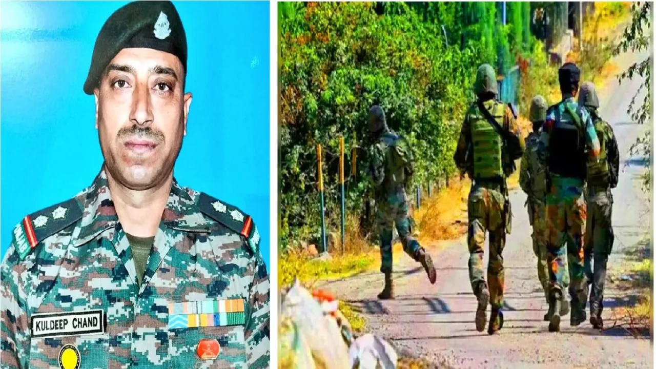 Subedar Kuldeep Chand Jammu Encounter