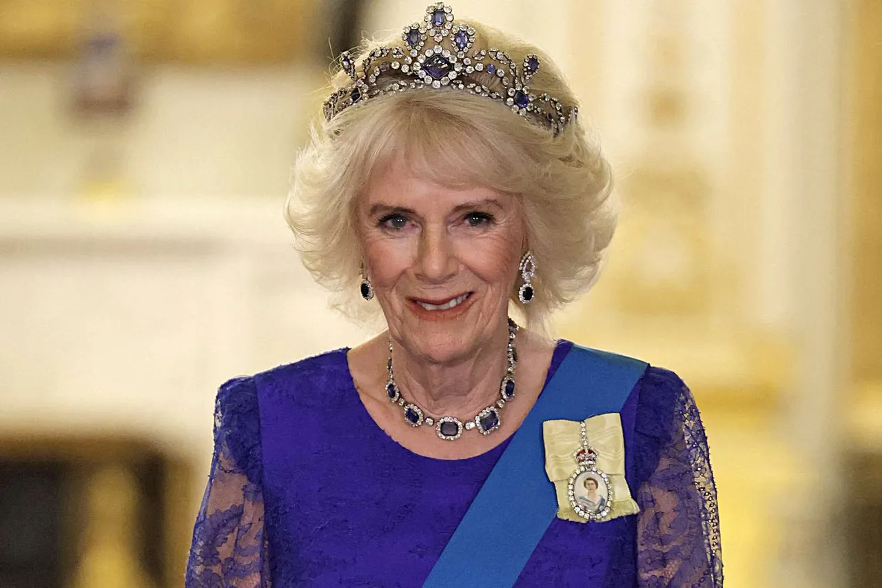Queen Camilla on Coronation day