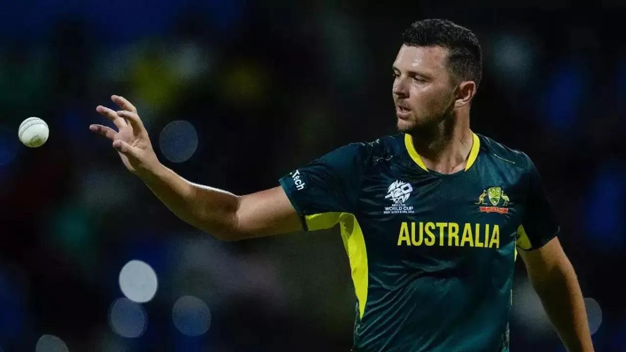 Australian pacer Josh Hazlewood