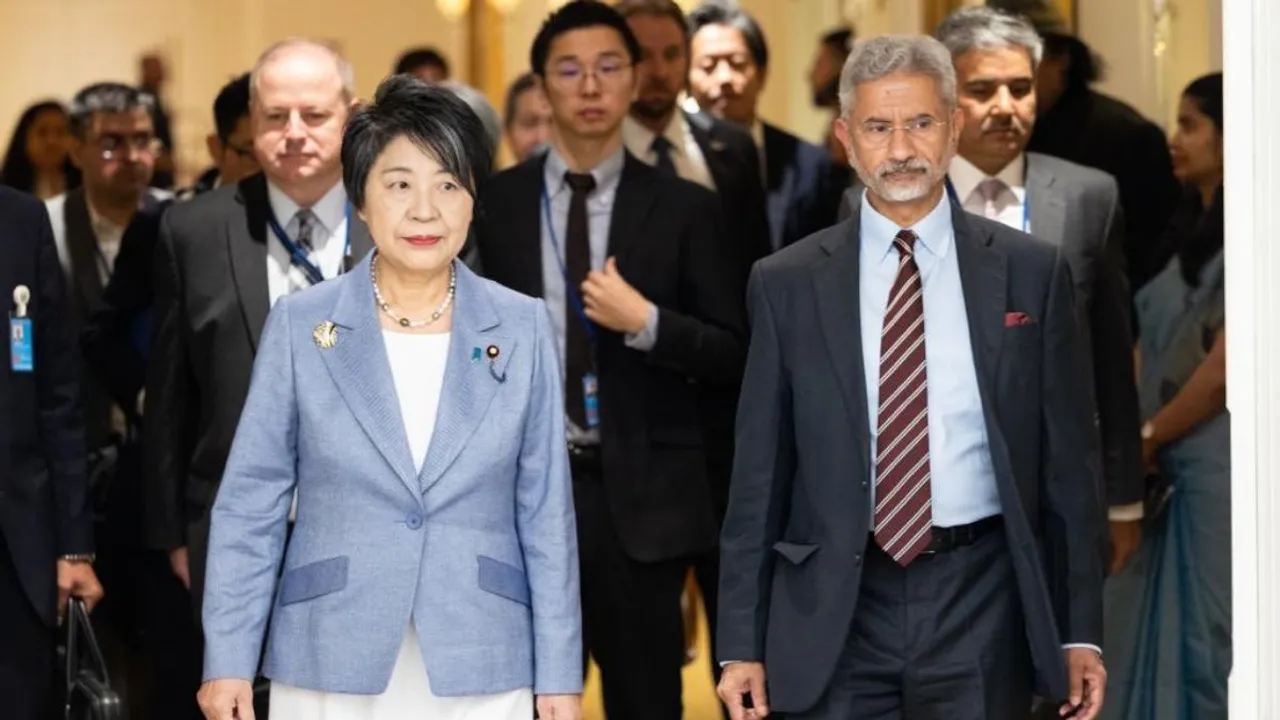 External Affairs Minister S Jaishankar met his Japanese counterpart Yoko Kamikawa on the sidelines of the UNGA meet