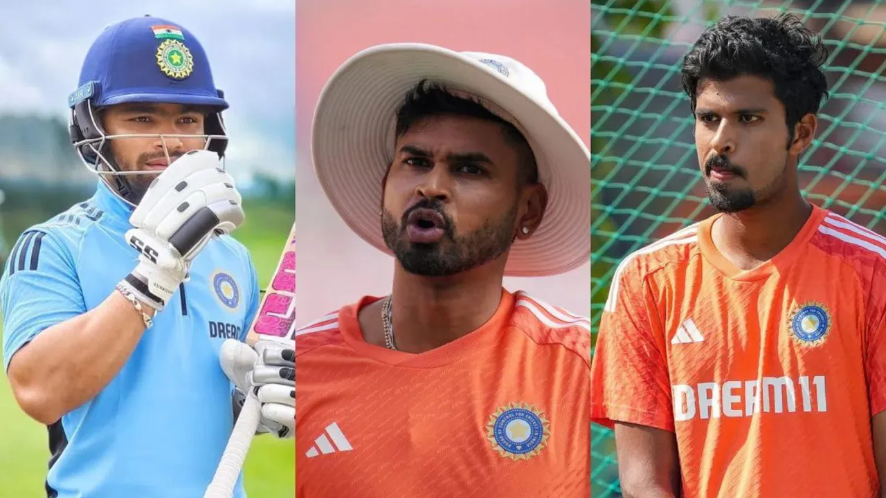 Rinku Singh Shreyas Iyer Washington Sundar