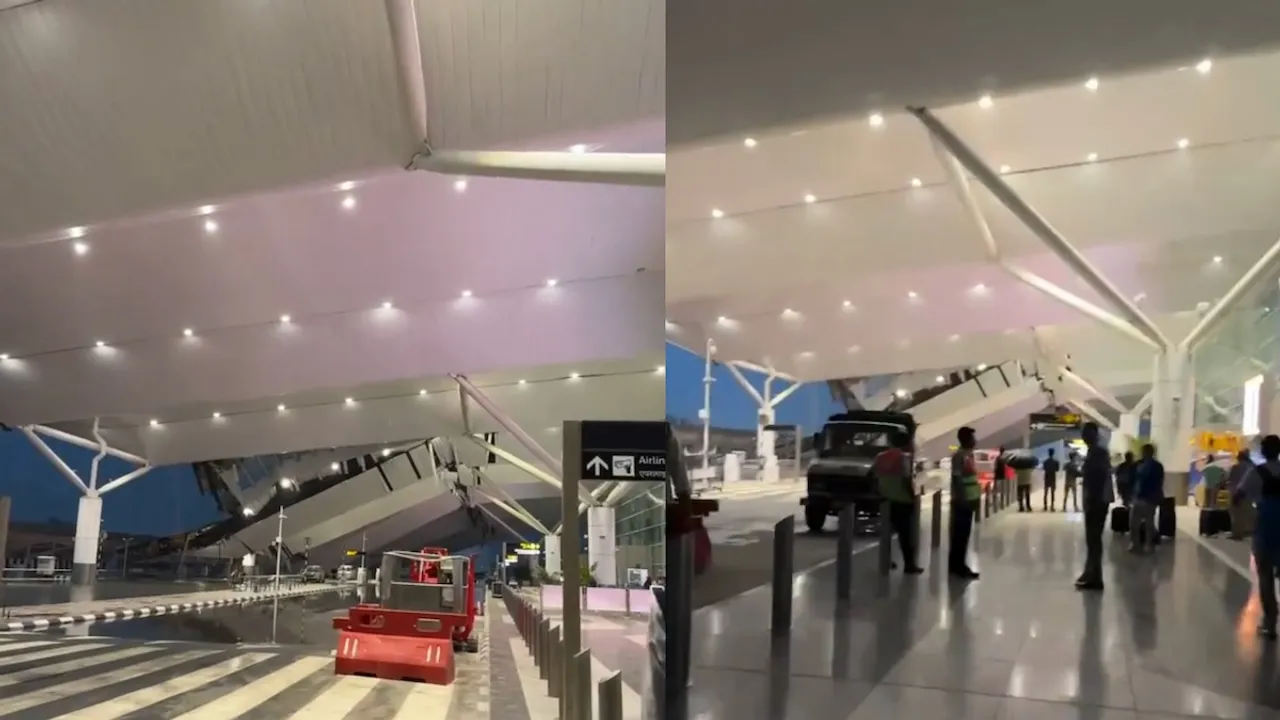 Delhi T1 airport roof collapse