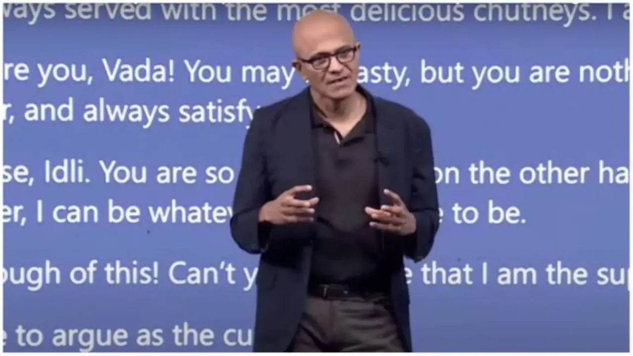 Satya Nadella Microsoft India