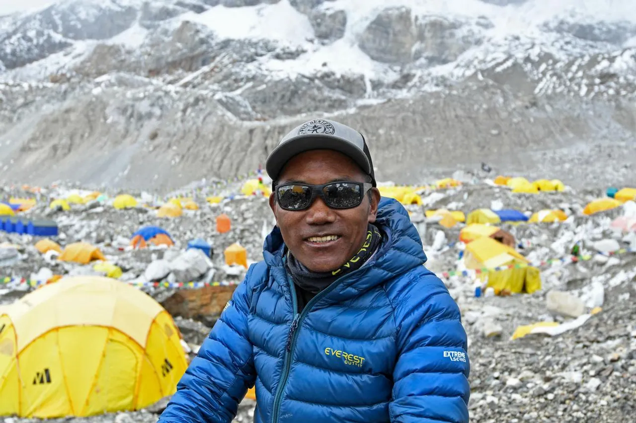 Kami Rita Sherpa sets world record, scales Mt Everest for 27th time