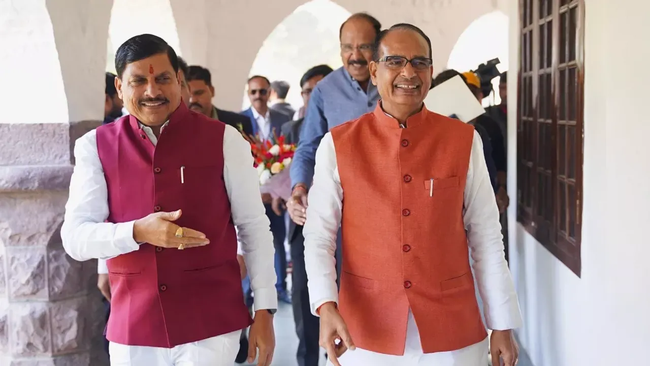 Madhya Pradesh: Mohan Yadav, cabinet members meet Shivraj Singh Chouhan