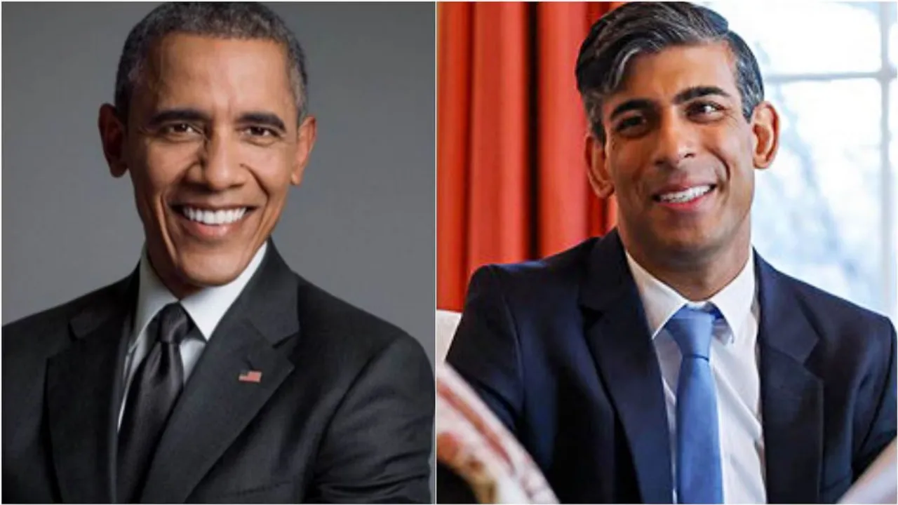 Barack Obama and Rishi Sunak