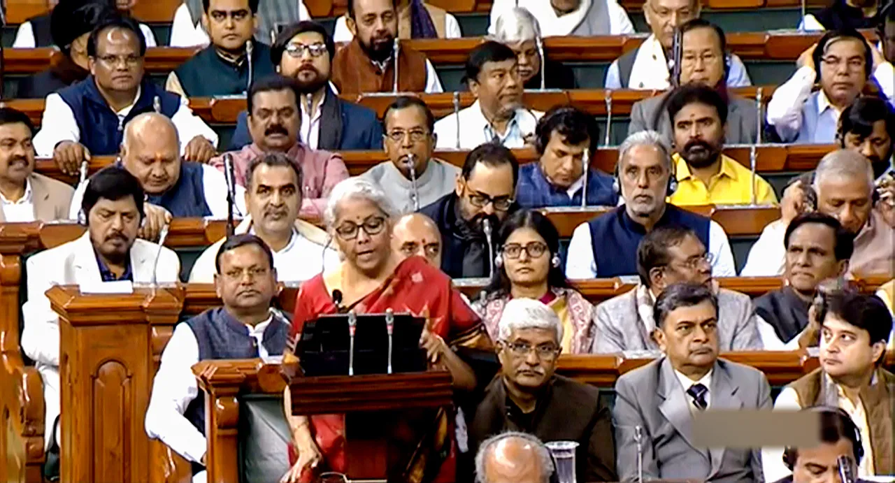 Nirmala Sitharaman Budget Session of Parliament