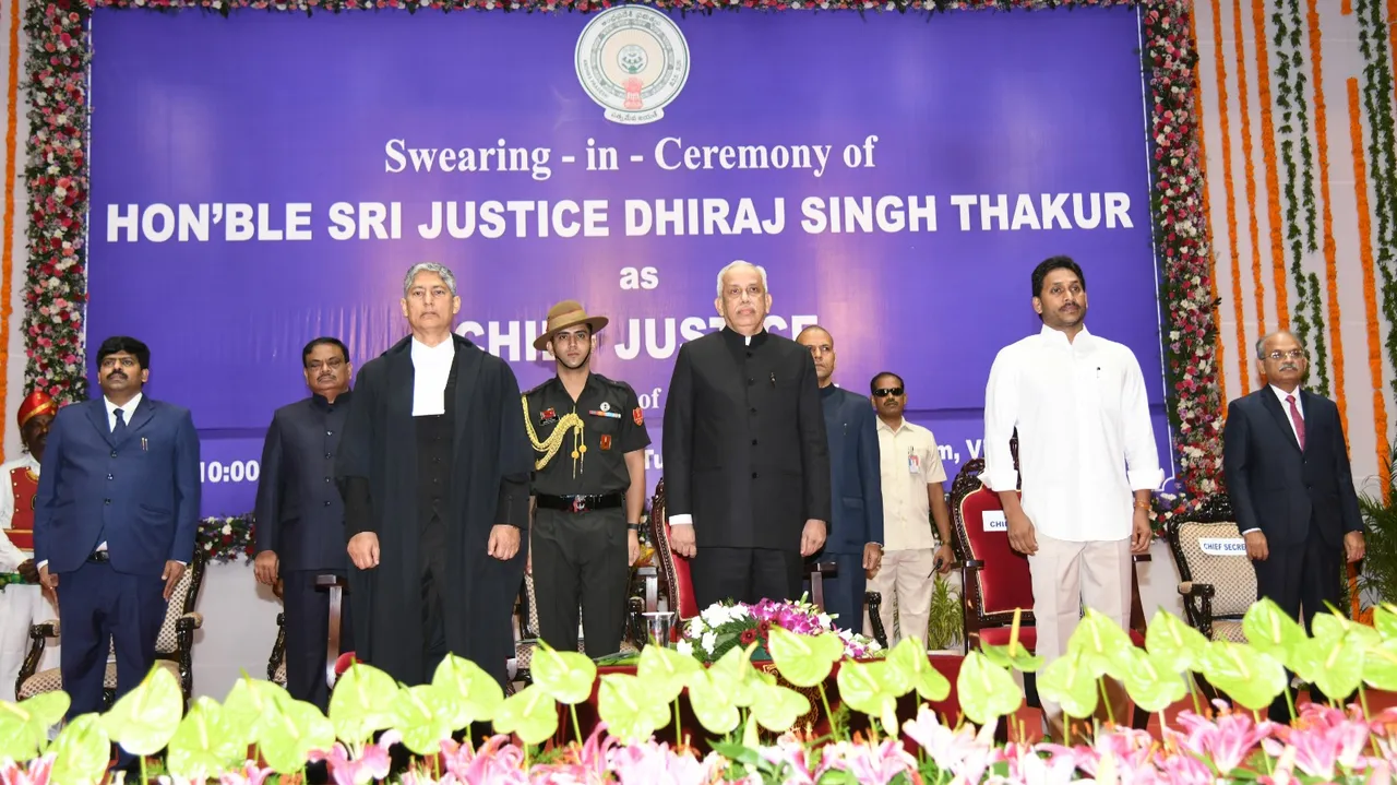 Justice Dhiraj Singh Thakur Andhra Pradesh