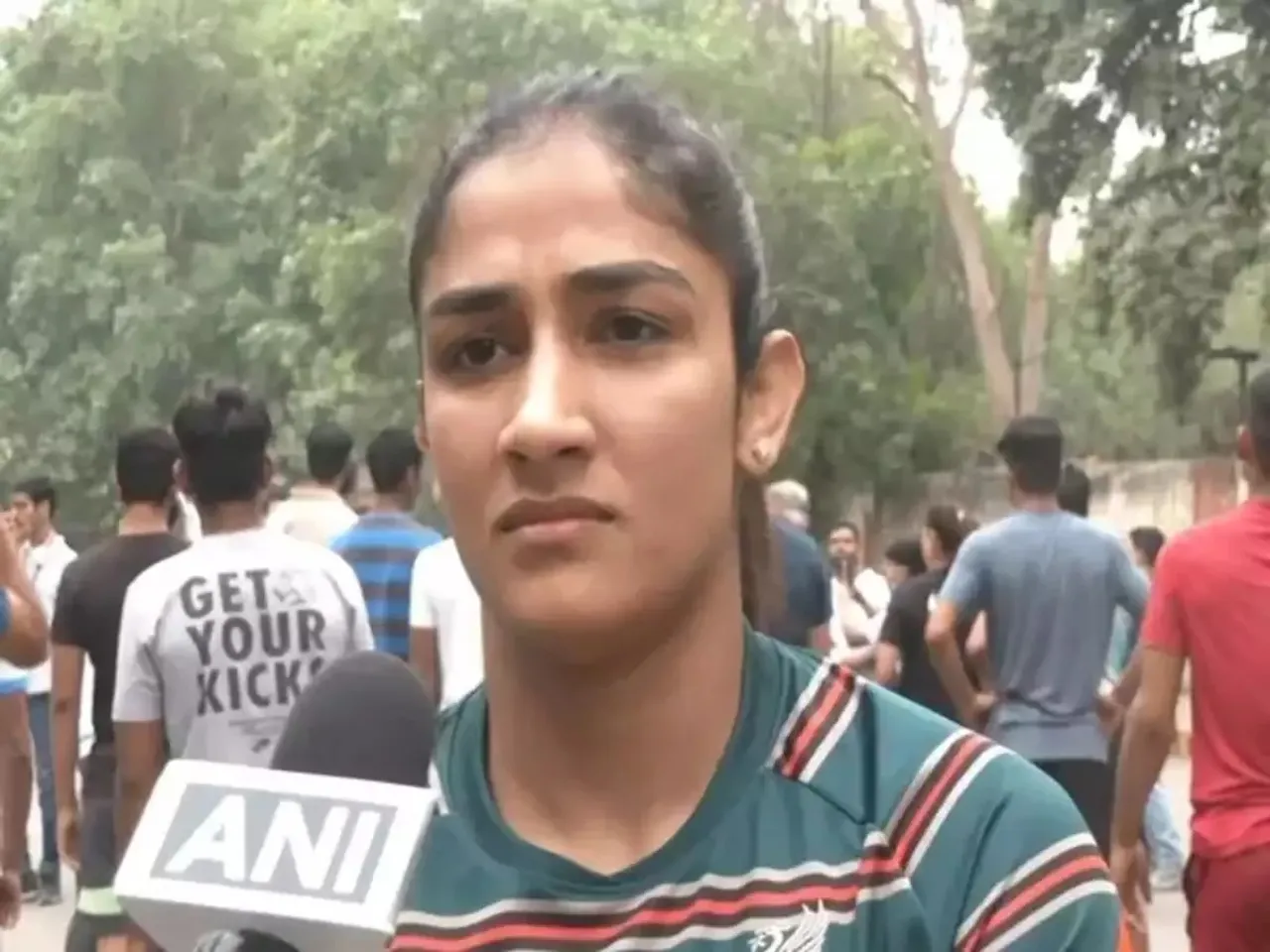 Delhi Police takes wrestler Sangeeta Phogat to WFI chief's official residence in national capital
