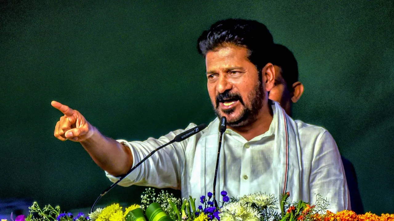 Telangana Chief Minister A Revanth Reddy (File image)