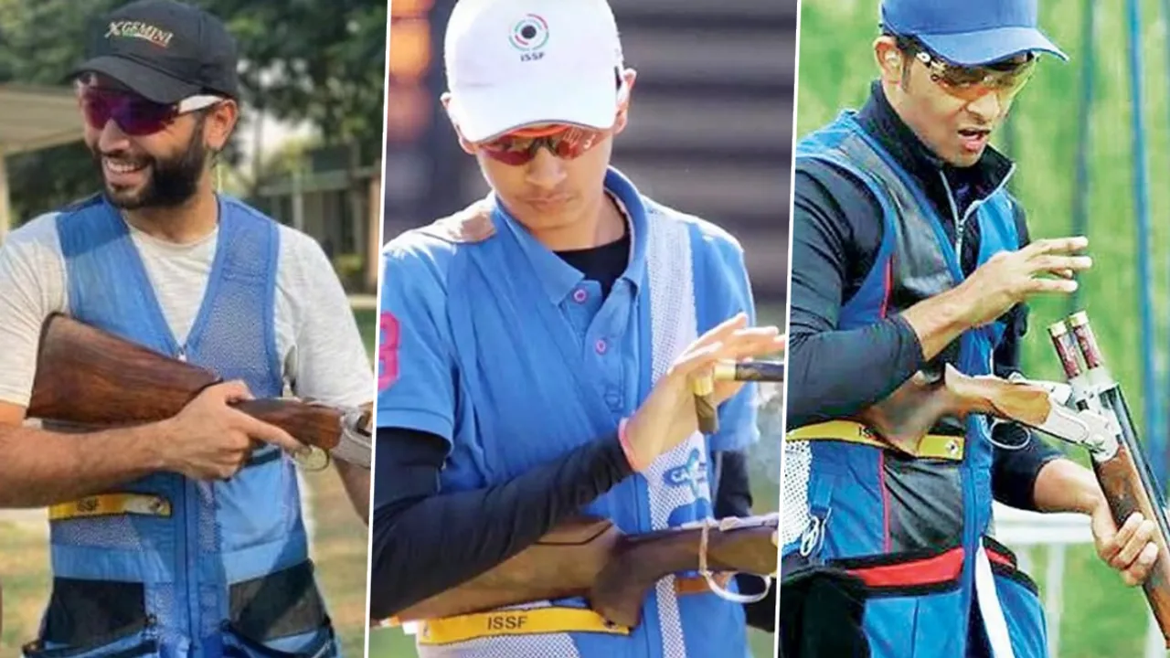 Indian men's skeet team shoots gold in Asian Championship