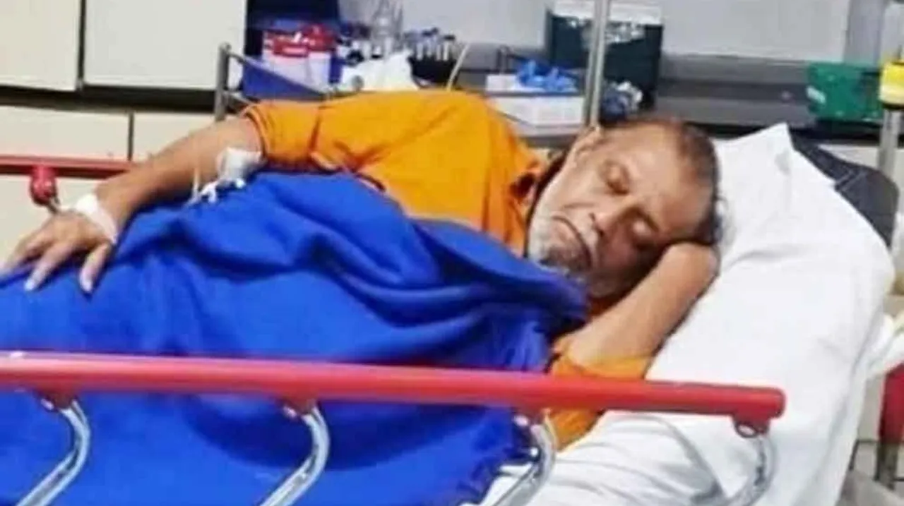 Mithun Chakraborty in a hospital due to chest pain