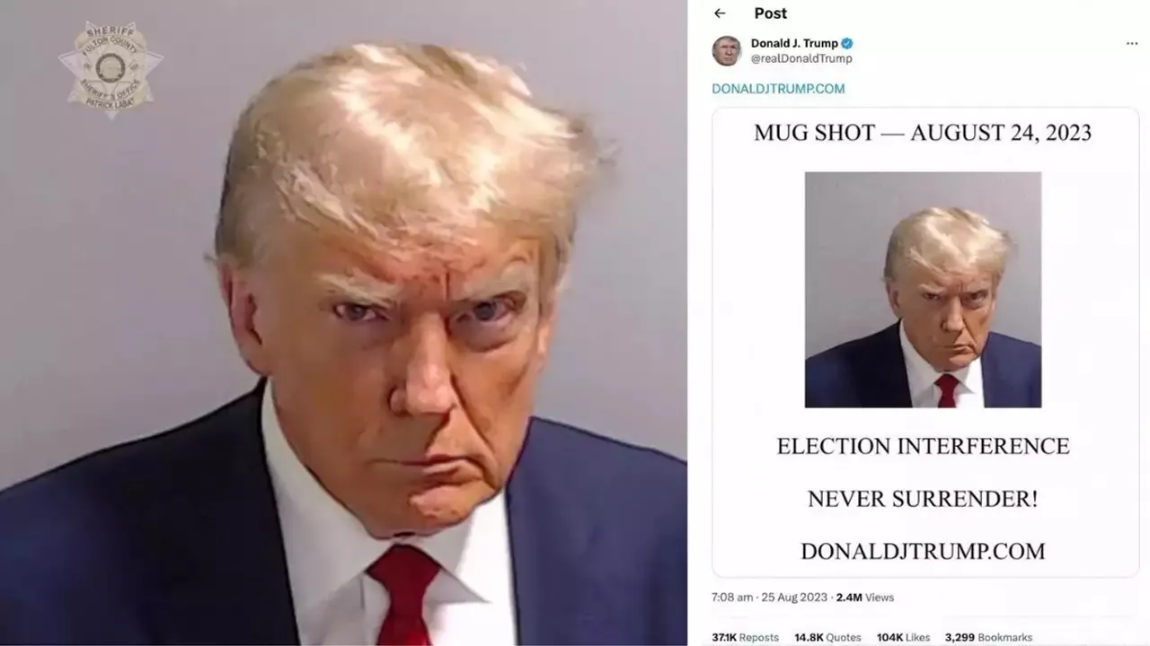 Donald Trump Mug Shot