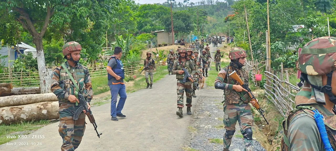 Security heightened in Manipur ahead of I-Day celebrations