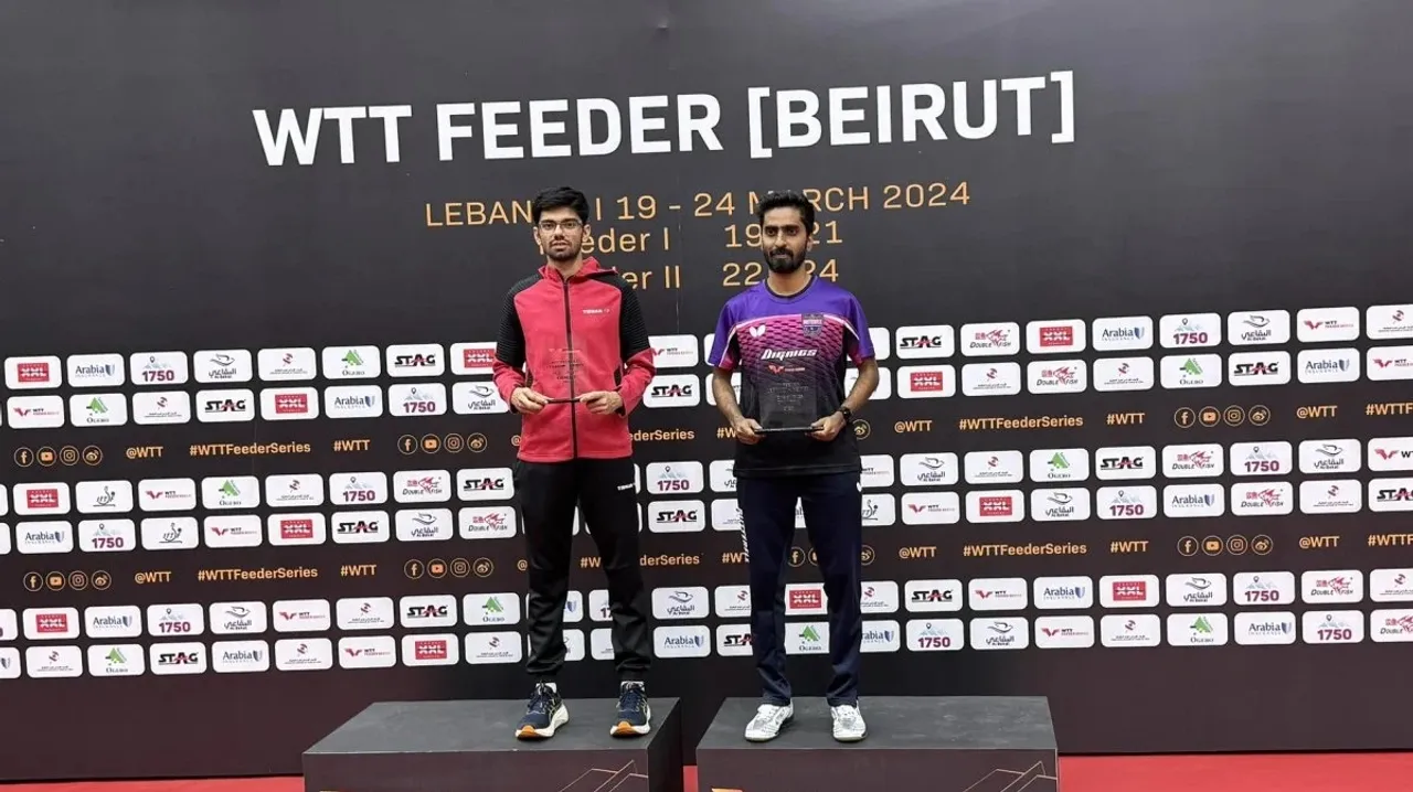 Sathiyan Gnanasekaran wins first-ever WTT Feeder title