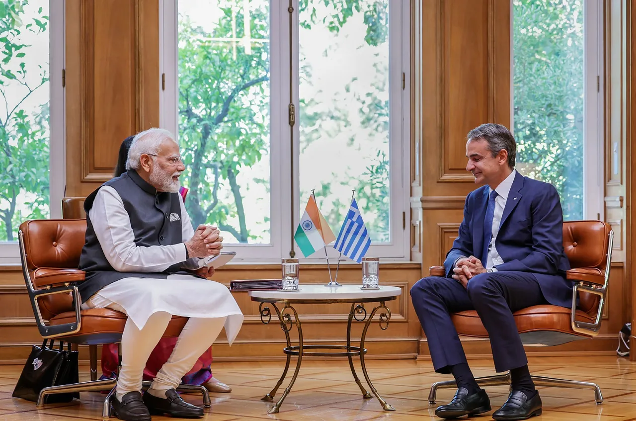 India, Greece elevate ties to strategic partnership; decide to expand overall cooperation