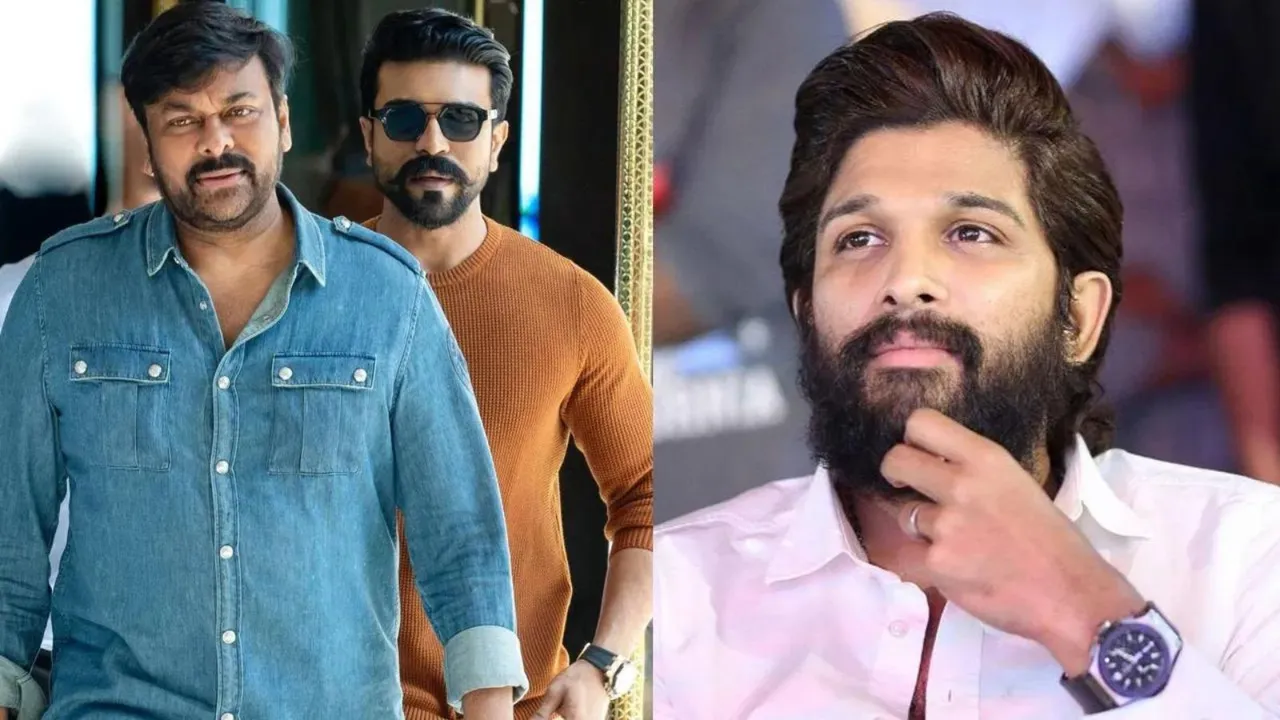 Chiranjeevi Ram Charan Allu Arjun