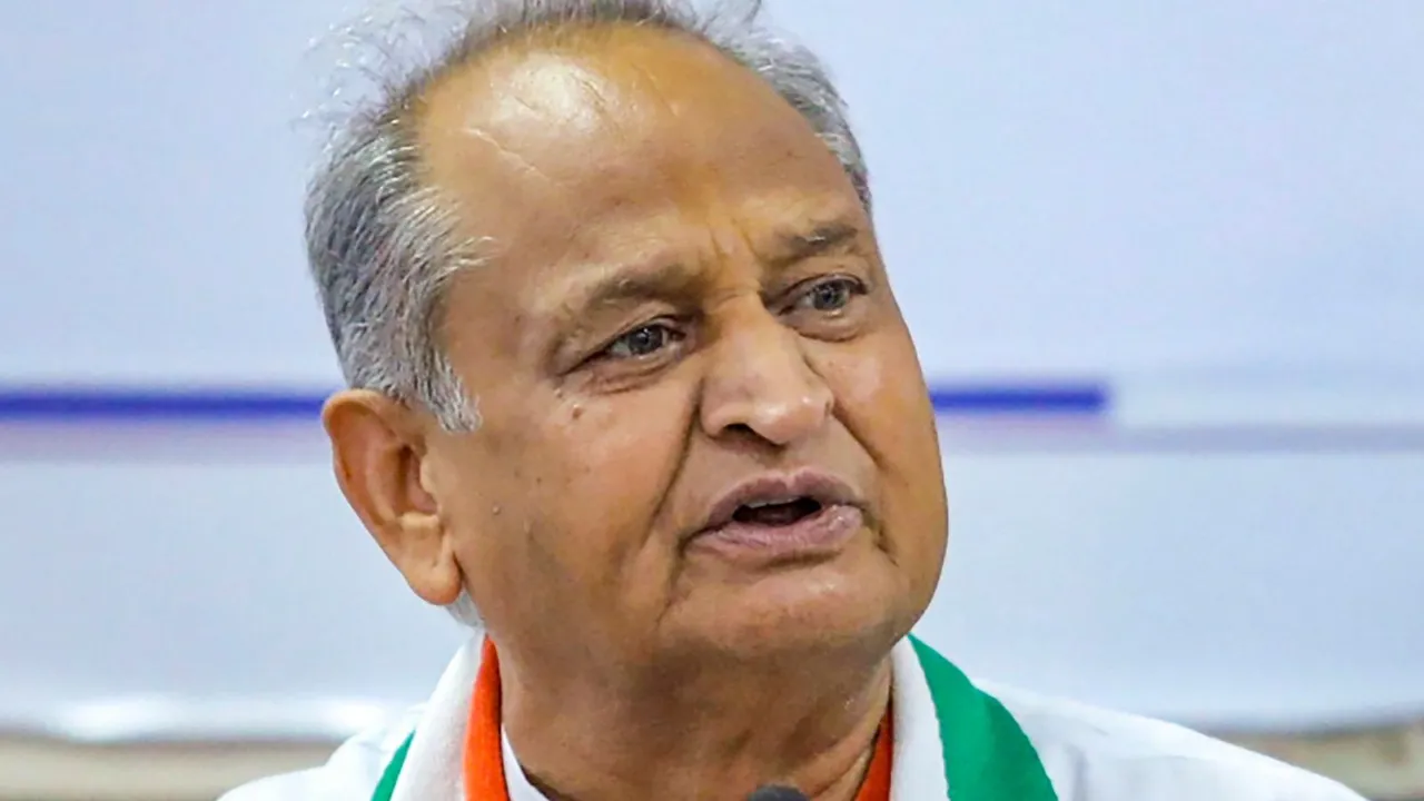 Former Rajasthan chief minister Ashok Gehlot (File image)