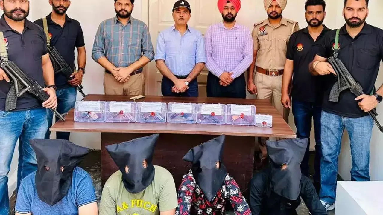 4 shooters of Lawrence Bishnoi gang arrested by Punjab Police