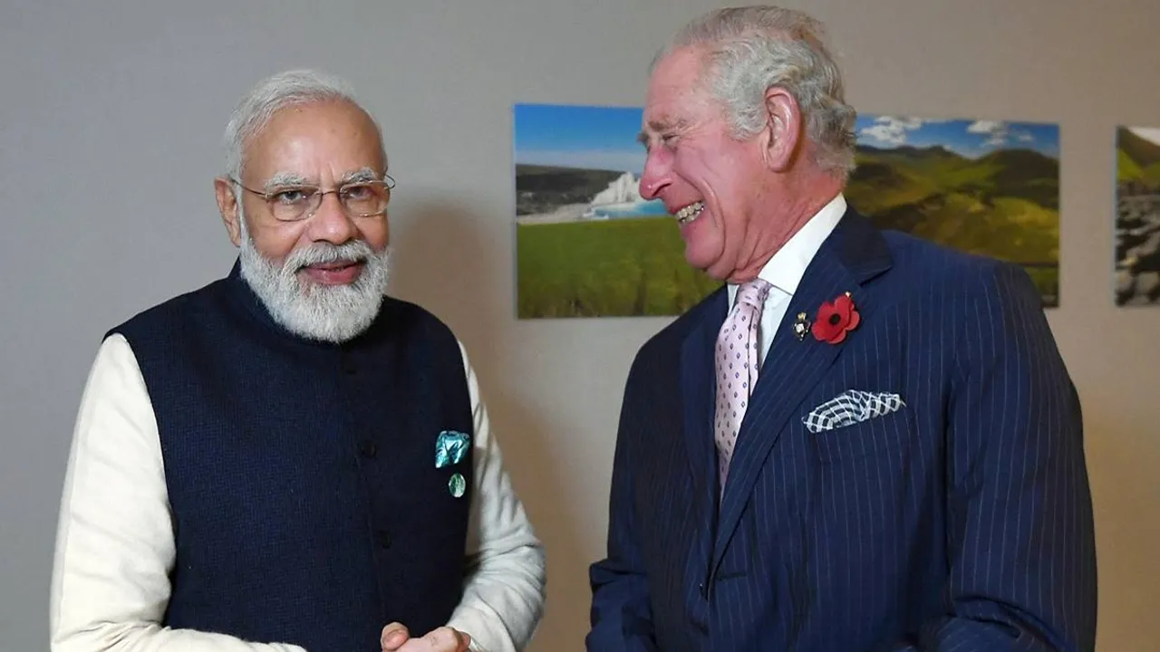 Narendra Modi King Charles III