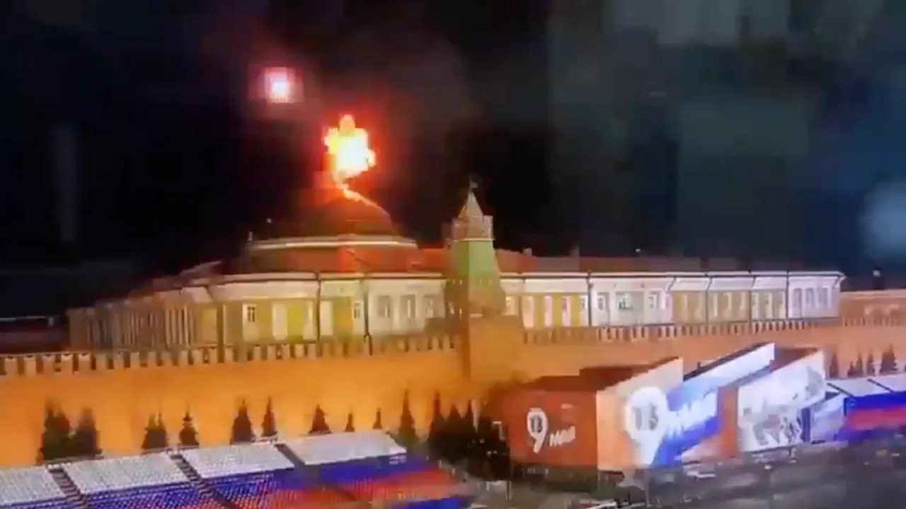 Drone attack Kremlin Putin assassination