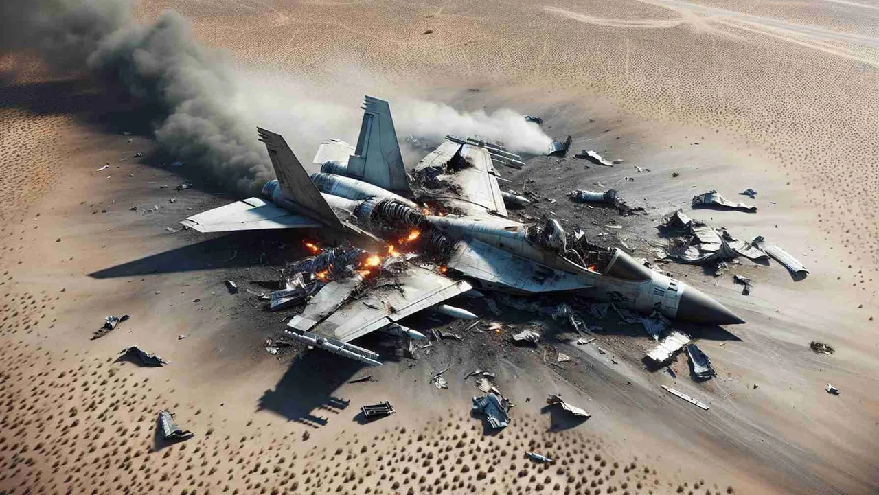 Saudi Royal Air Force F-15SA fighter jet crashes