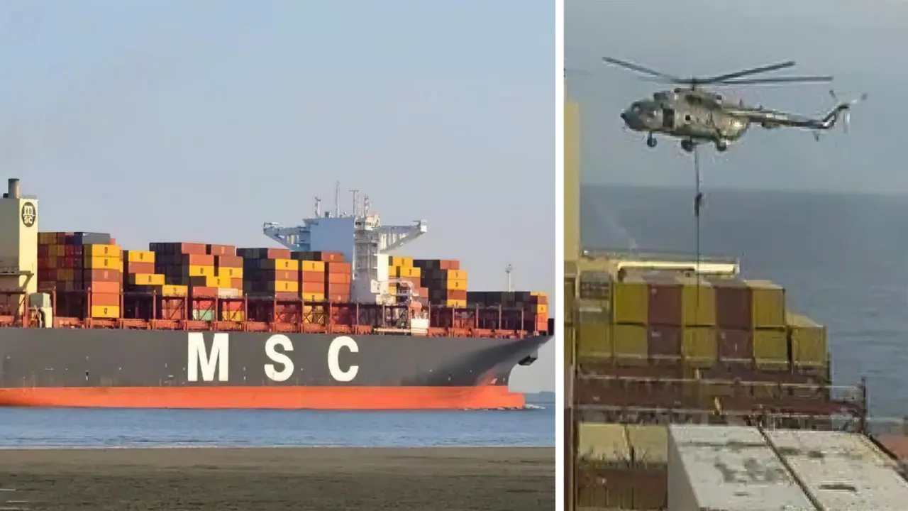 MSC Aries Iran Ship
