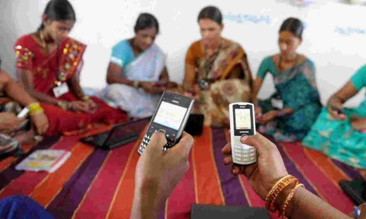 Rural women India Mobile Technology