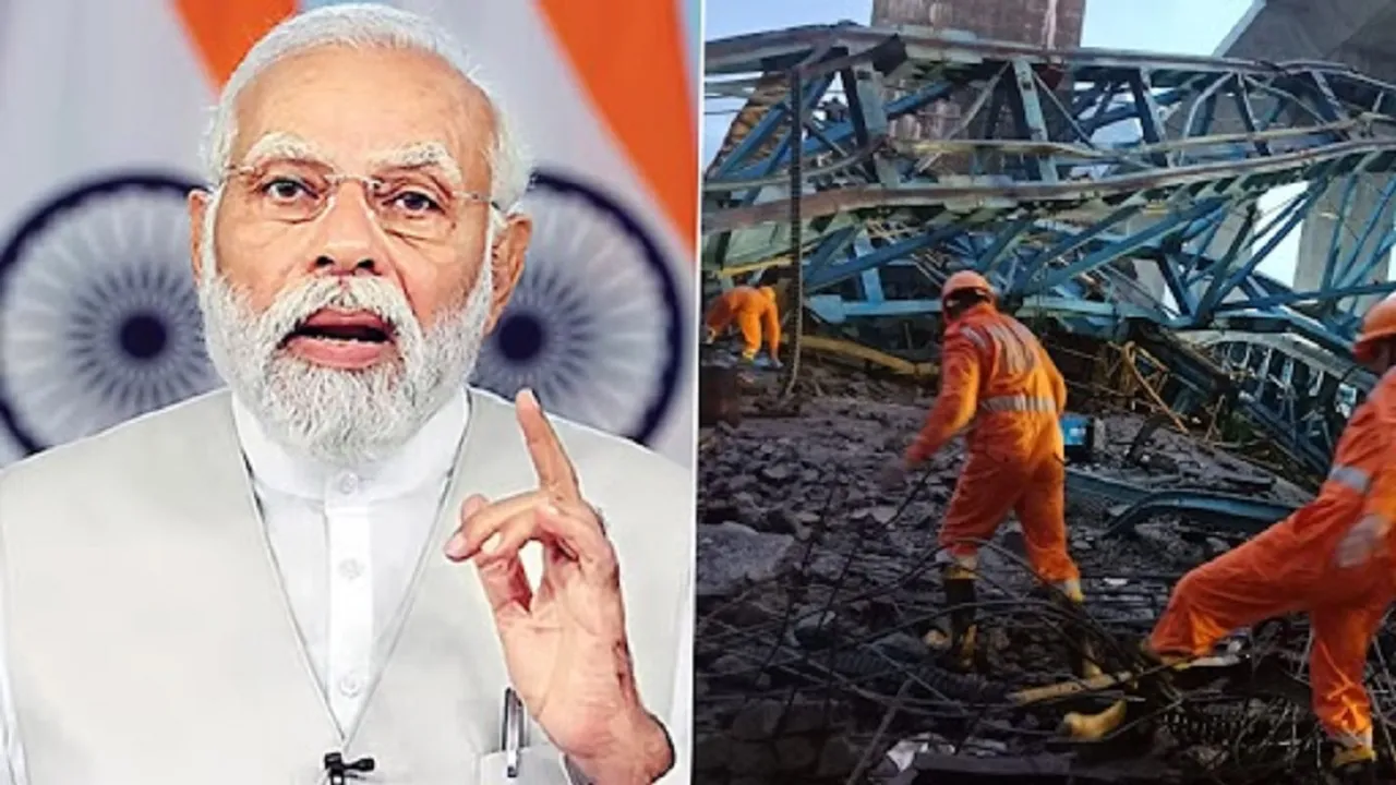 Maharashtra crane collapse: PM Modi expresses grief, announces Rs 2 lakh ex-gratia for kin of deceased