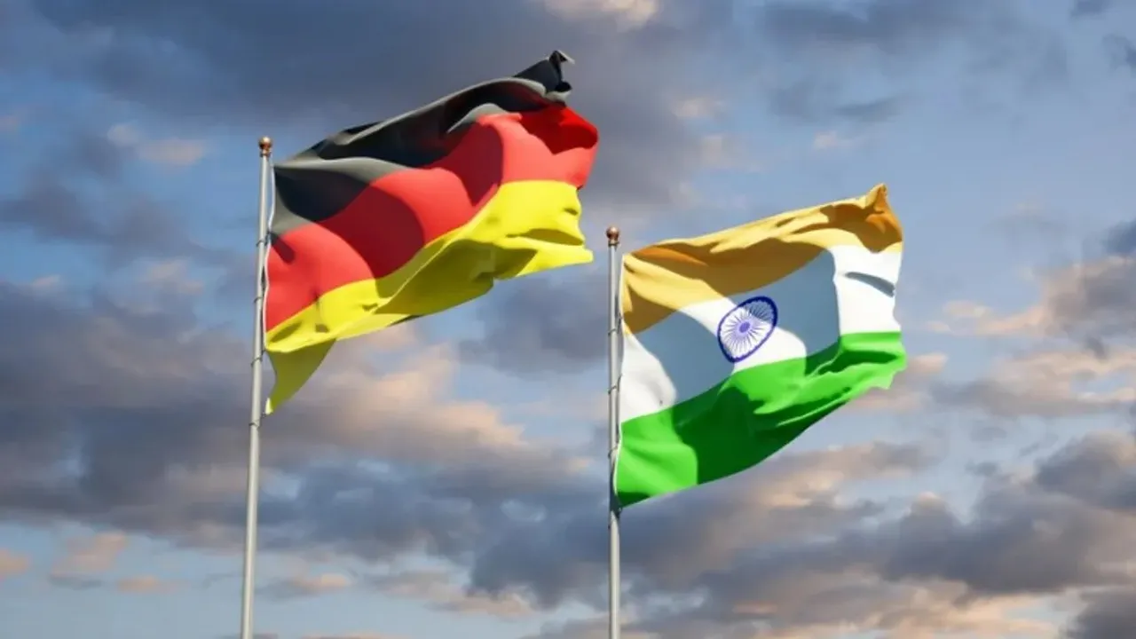 Germany India flag
