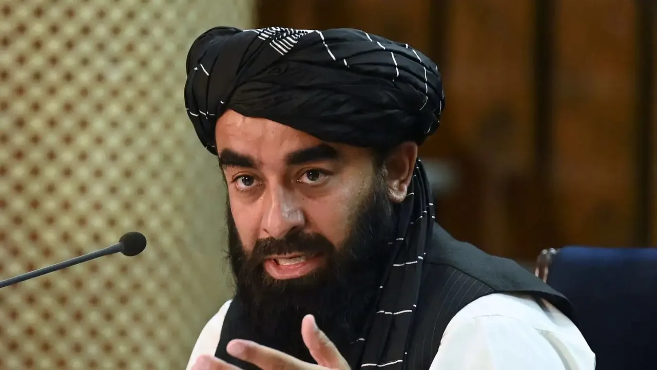 Zabiullah Mujahid Afghanistan