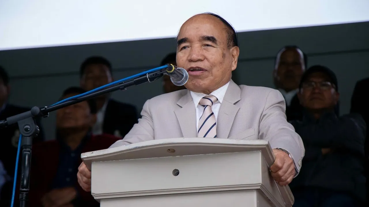 Mizoram Chief Minister Zoramthanga