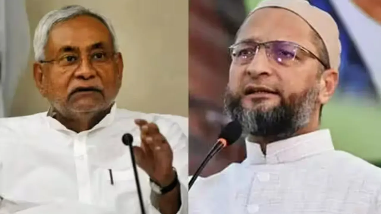 Nitish Kumar Asaduddin Owaisi