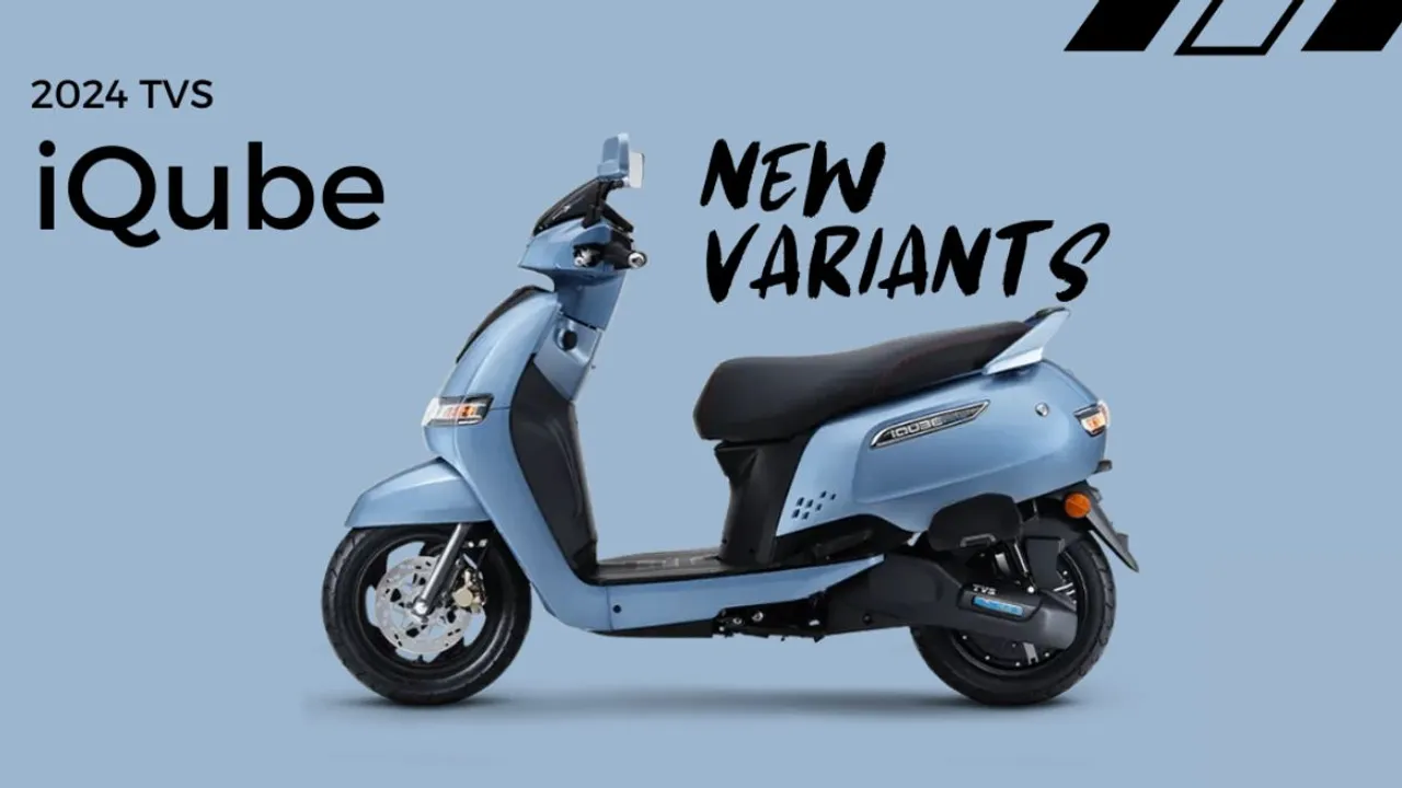 TVS Motor expands TVS iQube portfolio; range starts from Rs 94,999 ex-showroom