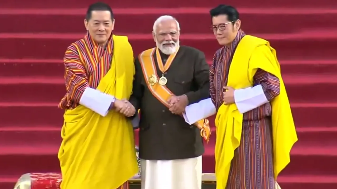 Order of the Druk Gyalpo Narendra Modi Bhutan