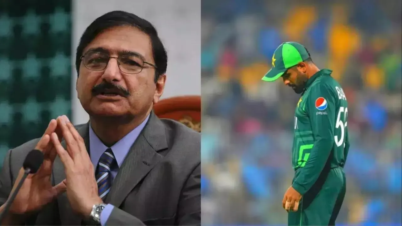 Ex-PCB chief Zaka Ashraf defends removing Babar Azam as skipper after WC in India