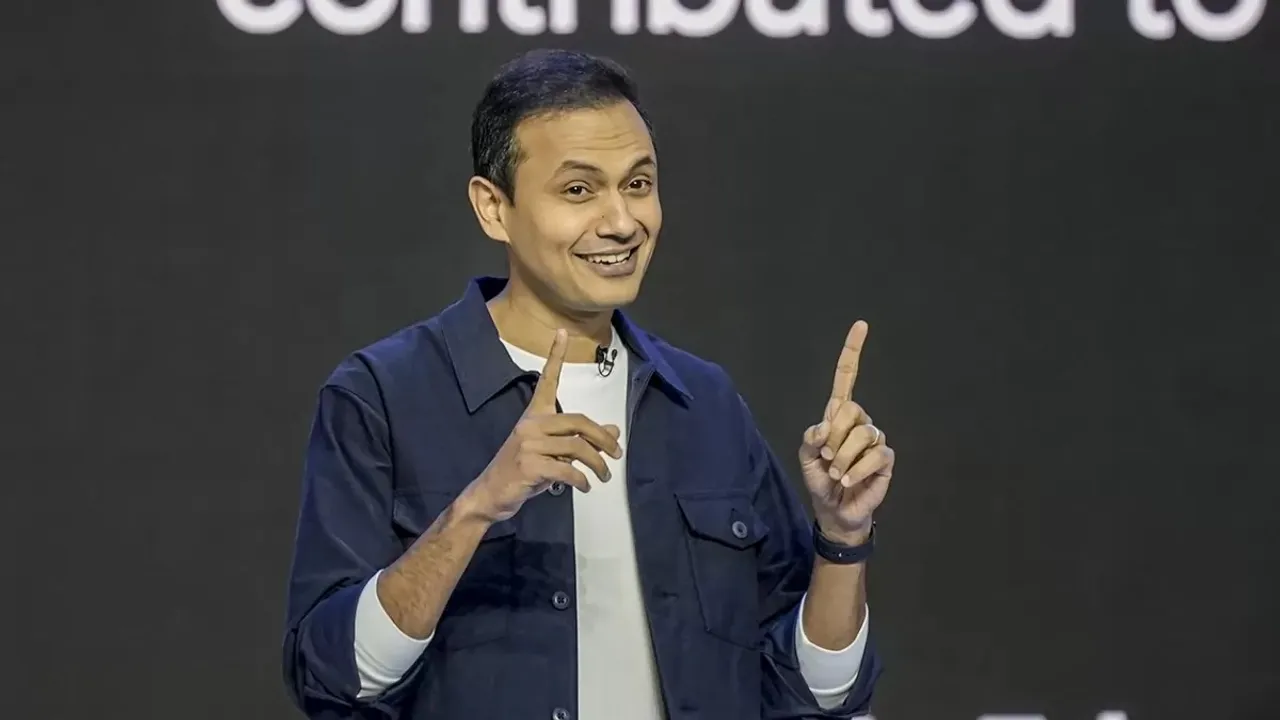 YouTube India Managing Director Ishan John Chatterjee speaks during the Google for India Summit 2022
