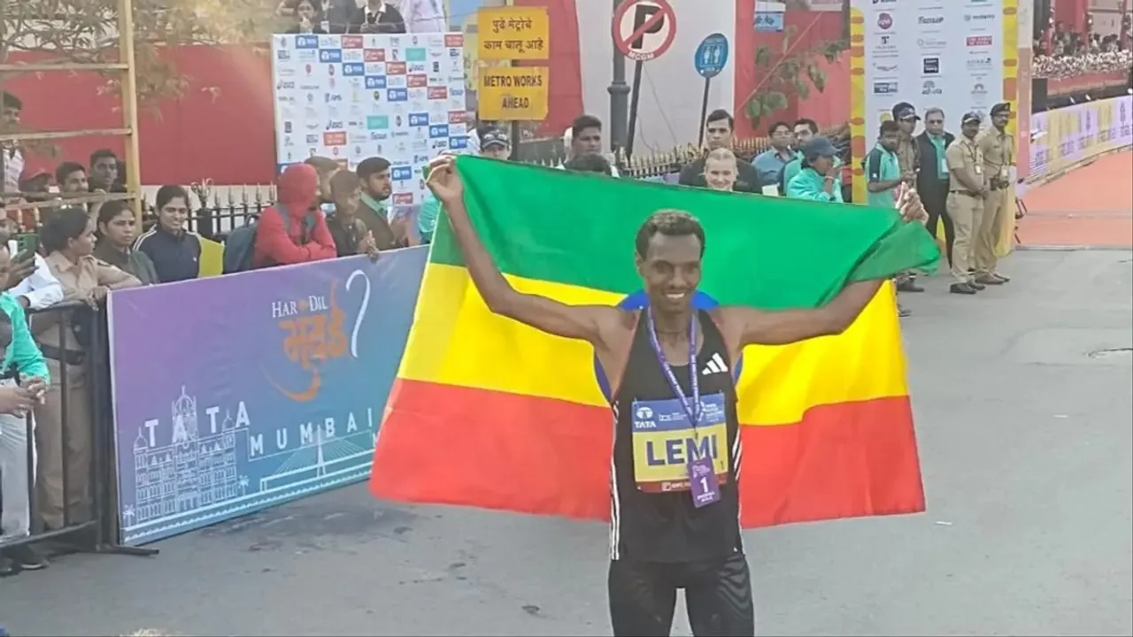 Lemi, Mineswo lead Ethiopia’s domination in Mumbai Marathon