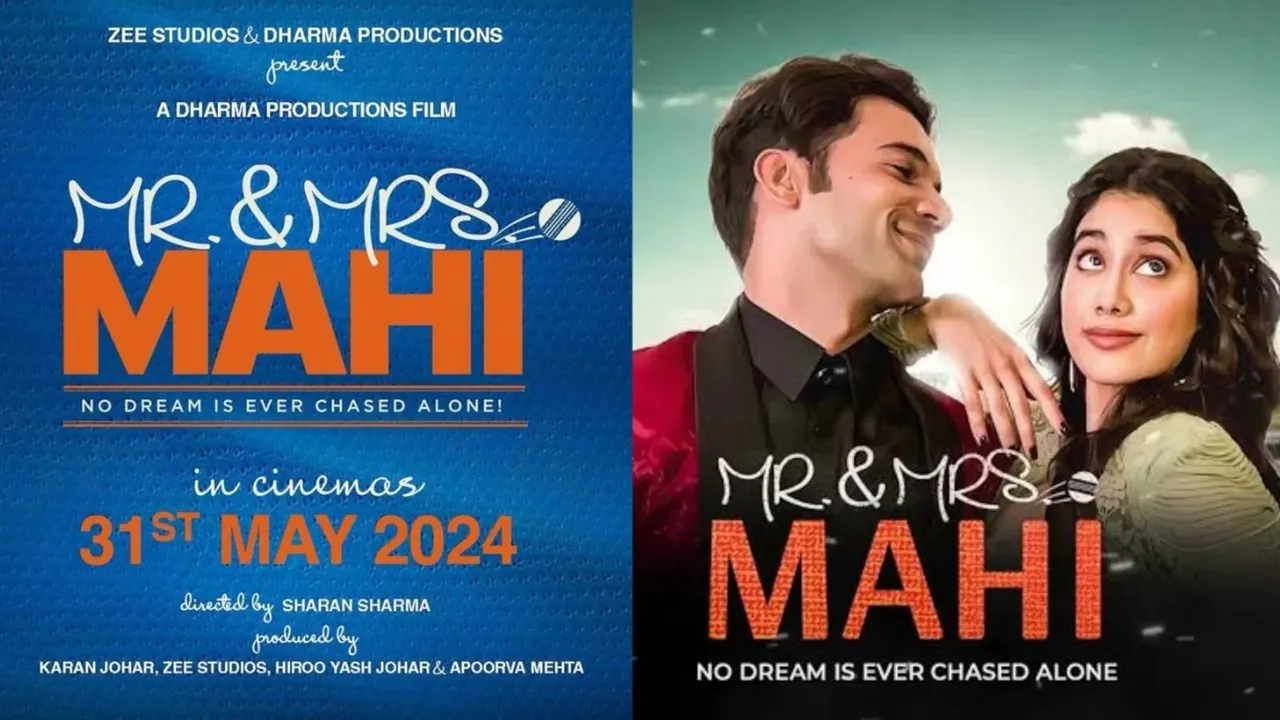 Rajkummar Rao, Janhvi Kapoor-starrer 'Mr And Mrs Mahi' to release in May