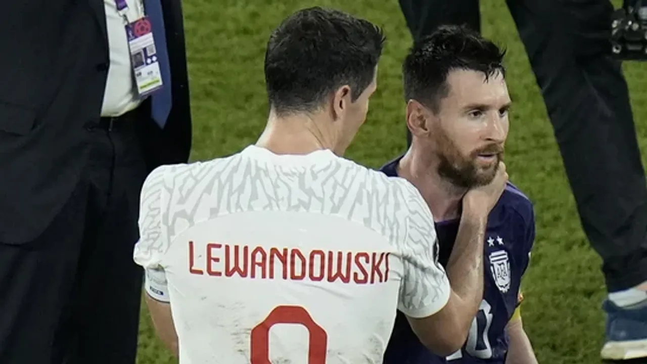MEssi Argentina Lewandowski World Cup
