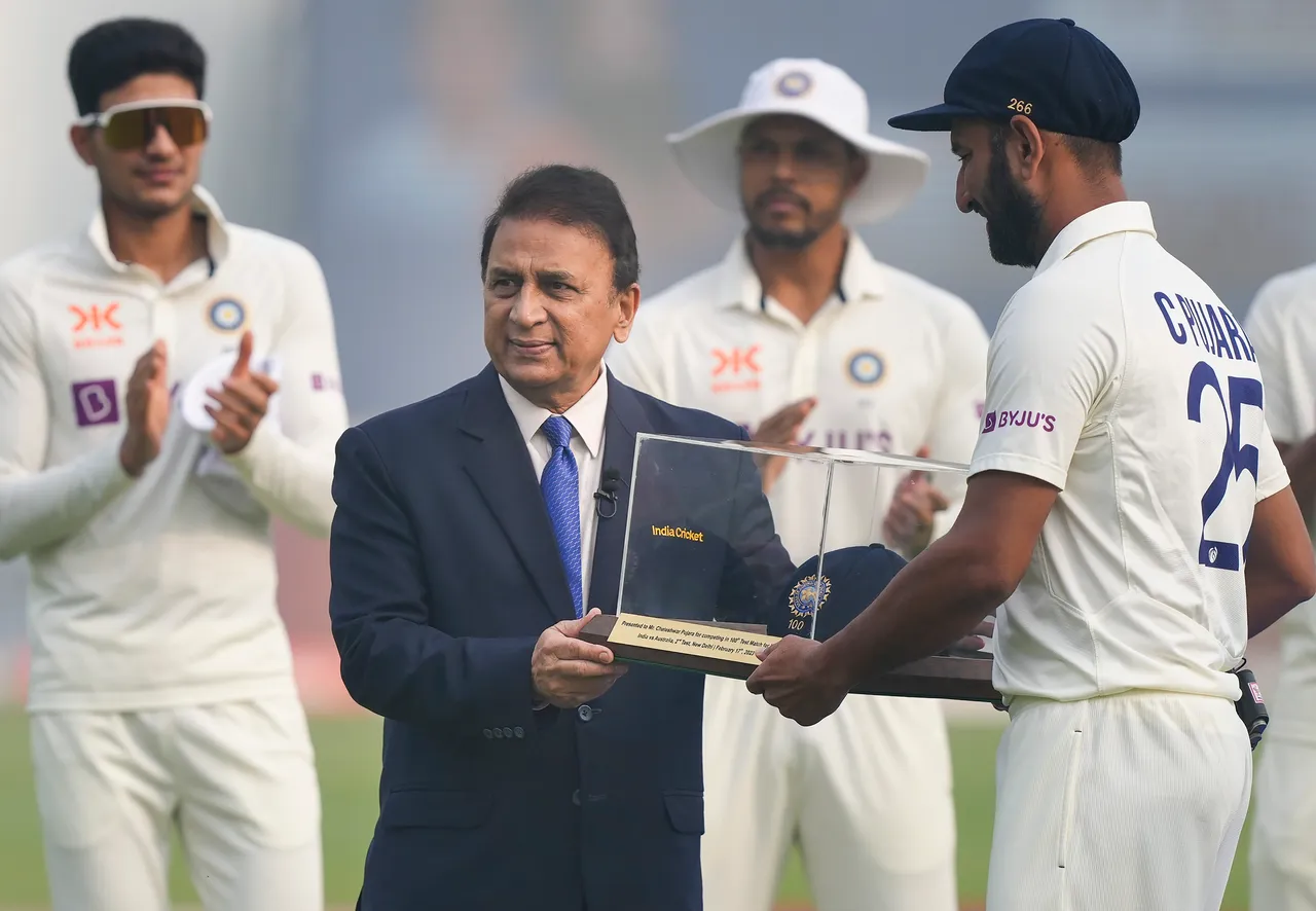 I pray you become first Indian to score a big hundred in your 100th Test: Gavaskar to Pujara