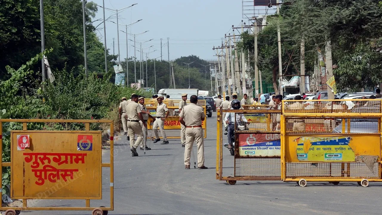 Nuh Violence Haryana Gurugram Police